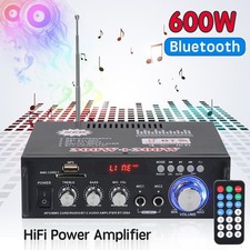 Stereo Verstärker 600W 2.0-Kanal Bluetooth A...