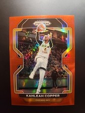 2022 Panini Prizm WNBA #137 Kahleah Copper Red # /199 Chicago Sky Mercury