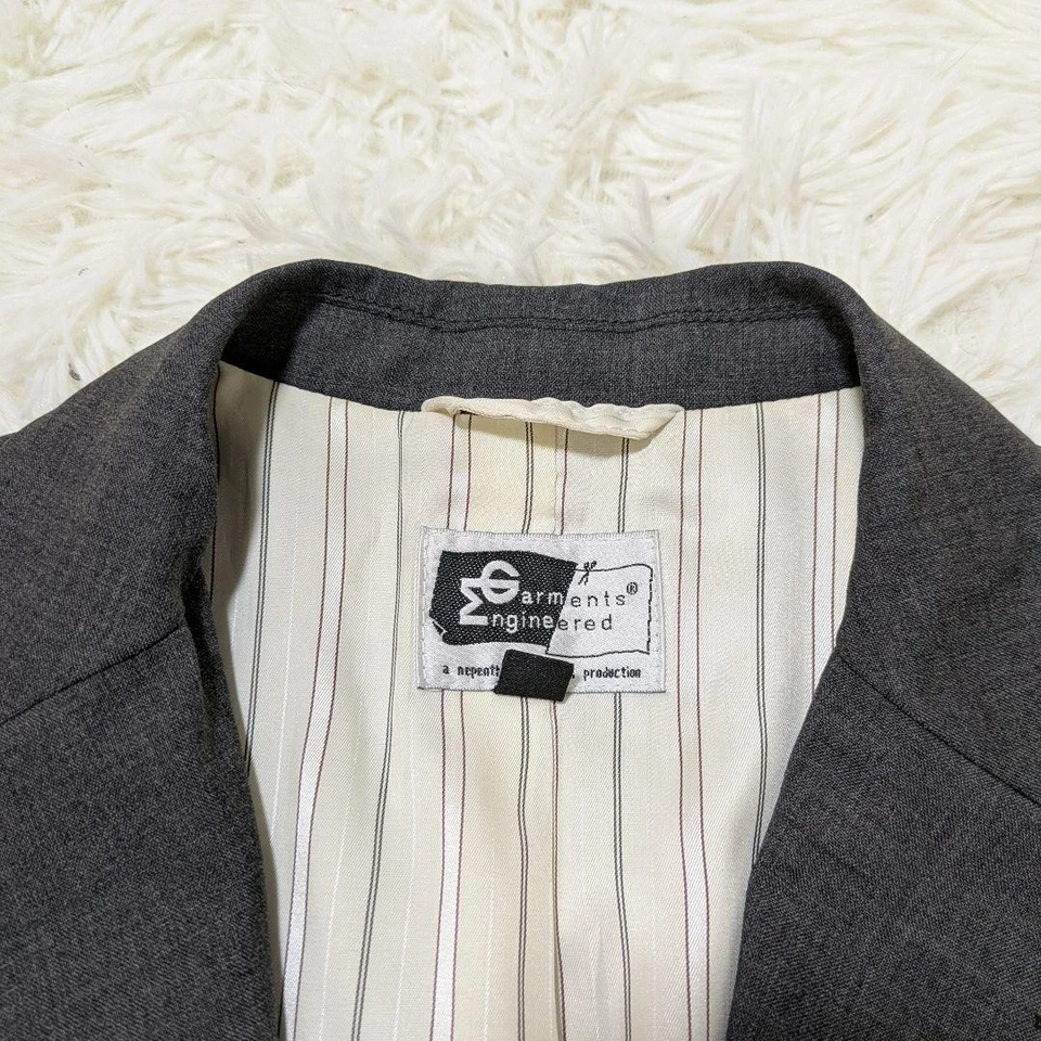 Engineered Garments Wool Tailored Jacket Gray S (fits Medium) All Season F/S - Image 3 of 4