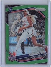 2025 Panini Prizm WNBA #72 Kiki Iriafen Green Prizms