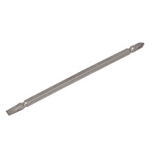 Magnetic PH2 Phillips 6mm Slotted Double End Screwdriver Bits