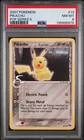 Pikachu Delta Species Pokemon 2007 POP Series 5 English 13/17 PSA 8