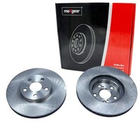 2X Maxgear Bremsschebeiben 275Mm BelÜFtet Vorne Passend FÜR Toyota Celica