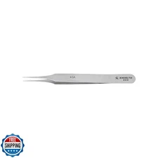 Excelta Precision Tweezers, Ultra Fine Point Straight Tapered, Anti-Magnetic 