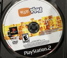 No Camera Vintage Eye Toy Play Sony PlayStation 2 2003 PS2 Video Game W a Case