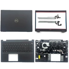 New For Dell Latitude 3510 Lcd Back Cover Bezel/Hinge/Palmrest Backlit Keyboard