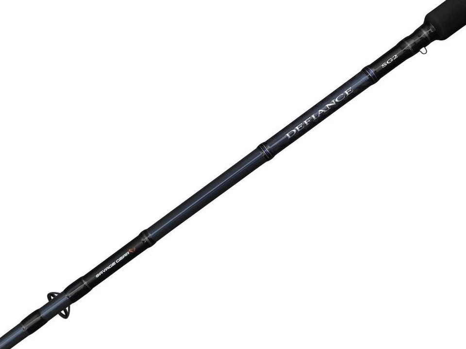 NEUF 2026 Savage Gear Defiance SG2 Shore Jigging 2-brins Canne Mer - Photo 2/3