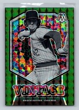 2021 Panini Mosaic #V9 Bruce Sutter Vintage Green