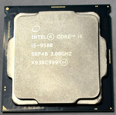 Intel SRF4B Core i5-9500 6-Core 3.0GHz 9MB LGA1151 CPU Processor Tested