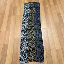 Unbranded 100 Silk Graphic Rectangular Scarf Animal All Over Print 59x16 HRJ