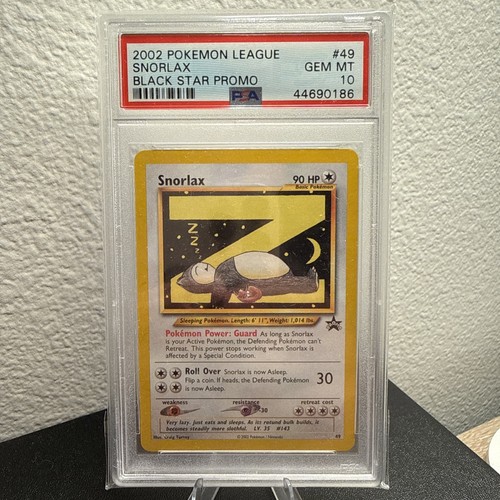 Snorlax graded PSA 10 for sale on eBay