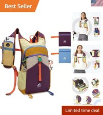 15L Small Hiking Backpack Travel Daypack Colorful Lightweight Packable Foldab...