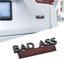 Bad Ass Edition 3D Car Emblem Decal Fender Sticker