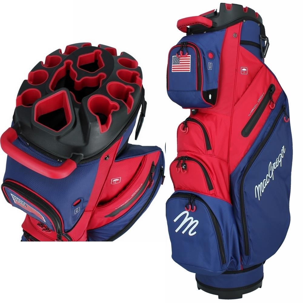 Maclock Ultimate Divider System Cart Bag - Usa - 14-way Top