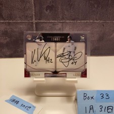 Kennys Vargas & Brandon Laird Autograph Card 2019 BBM Chiba Lotte 5/5