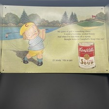 Vintage Limited Edition Kitchen Campbell Soup Metal 1993 Sign 20 of 20, 16 X 11