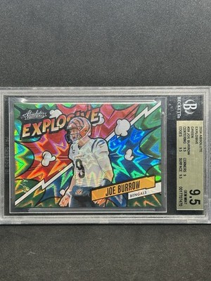 2024 Panini Absolute - Explosive Joe Burrow Green 1/1