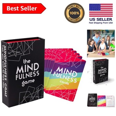 Engaging Mindfulness Game Cards for Better Communication - For Kids to Adults