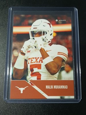 #B-48 - Malik Muhammad - Onit University of Texas Football 2024 - Base