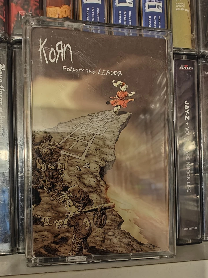 Korn Follow The Leader FULLY PLAY GRADED cassette album  Foto 3 de 4