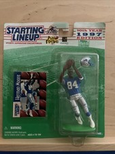 1997 Kenner Starting Lineup Herman Moore Detroit Lions Figure