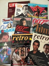 James Bond Magazines Lot of 12