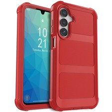For Samsung Galaxy A06 A16 A26 A36 A56 5G Cell Phone Case Shockproof Cover Red