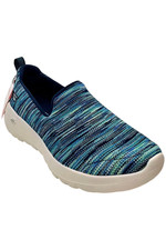 Skechers Women's Go Walk Joy Terrific Slip On Sneakers Navy/Multi