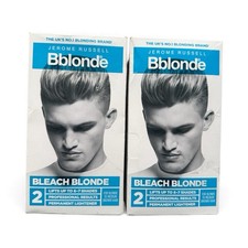 Image of 2 x Jerome Russell Bleach Blonde 2 Blonde Medium Brown Hair - Lifts 6 - 7 Shades