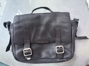Marc by Marc Jacobs Black Laptop Leather Bag 13” L 10” H 3” Width On Sides