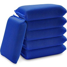 Bug Remover Car Wash Sponge 6 Pack Bug and Tar Remover for Cars Exterior -