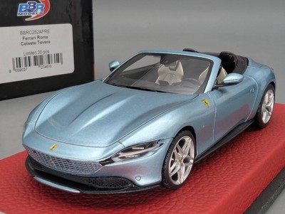 Modellautos 1:43 BBR Concept43 Ferrari Roma Spider Celeste Tevere 15/20 mit OVP