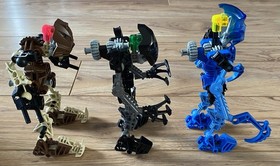 Lego Bionicle TOA MATA w/5 Manuals and 5 Canisters 8531 8532 8533 8534 8535 8536