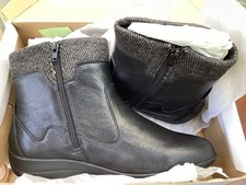 Padders Crofton Leather Ankle Boot  Wide fit 7 E