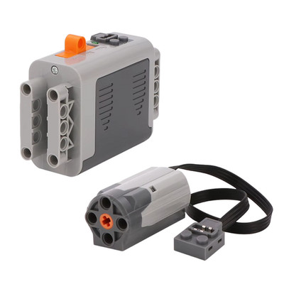 MJI Power-Motor-Set für Klemmbaustein-Modelle Upgrade Zubehör für Tiere &Roboter