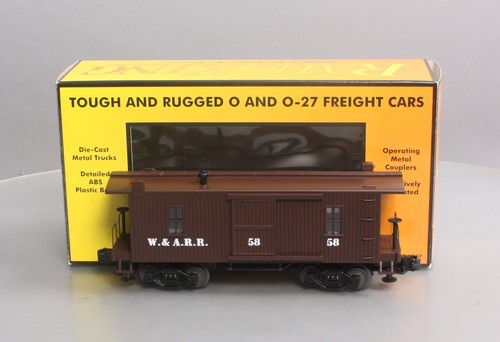 MTH 30-7724 calibre O W.A.R.R. Caboose #58 de madera del siglo XIX NUEVO EN CAJA | Zustand: New