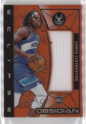 2023 Obsidian Electric Etch Orange Flood 30/99 Chris Livingston Rookie RC 1b30