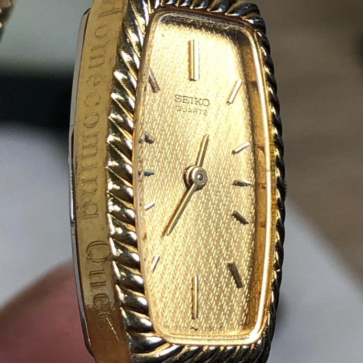時計 クォーツ レディス　ビンテージ Vintage Seiko Women 1320-5959 Gold Tone Quartz Analog 14mm Watch 5