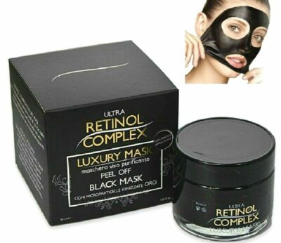 BLACK MASK GESICHTSMASKE CREME SCHWARZ MITESSER GESICHTSREINIGUNG PEEL OFF
