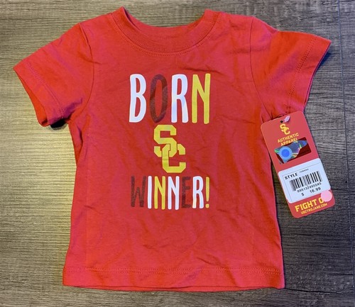USC Southern Cal Trojans Born Winner rotes T-Shirt Baby 9M