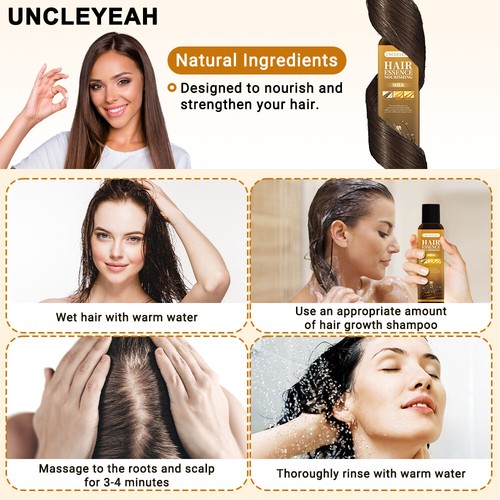 Hair growth hair For Women&Men Fast Hair Growth Shampoo biotin hair growth serum - Picture 6 of 6