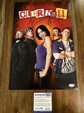 Kevin Smith & Jeff Anderson Clerks 2 Signed 12x18 Photo AUTOGRAPH ACOA