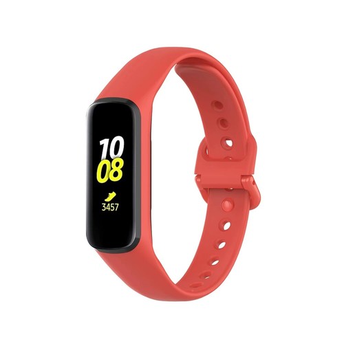 Ersatz Silikon Armband Samsung Galaxy Fit e Smartwatch Fitness Tracker R375 - Picture 10 of 22