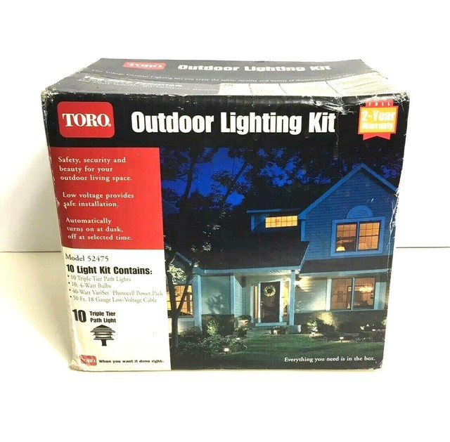 Toro 10 Light Outdoor Pathway Lighting Kit 52475 Us Toro 10 Light Outdoor Pathway Lighting Kit 52475 Us