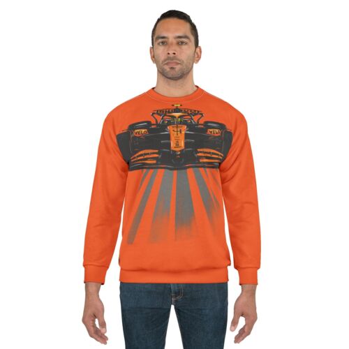 Lando Norris McLaren F1 Sweatshirt, Racing Fan Gift, Formula 1 Apparel - Picture 2 of 25