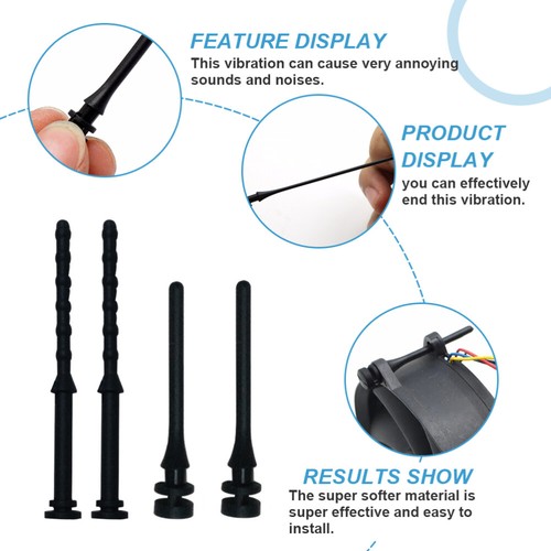 24 Pcs Radiator Shockproof Glue Nails Computer Anti-noise Screws - 第 6/12 張圖片