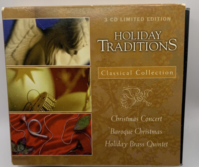 Classical Collection: 3 cd set Christmas Concert, Holiday Quintet Baroque