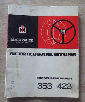 International Harvester McCormick 48-58 PS Schlepper 423 Tra International Harvester McCormick 48-58 PS Schlepper 423 Tra