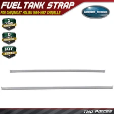 2pcs Steel Fuel Tank Straps for Chevrolet Malibu 1964-1967 Chevelle El Camino