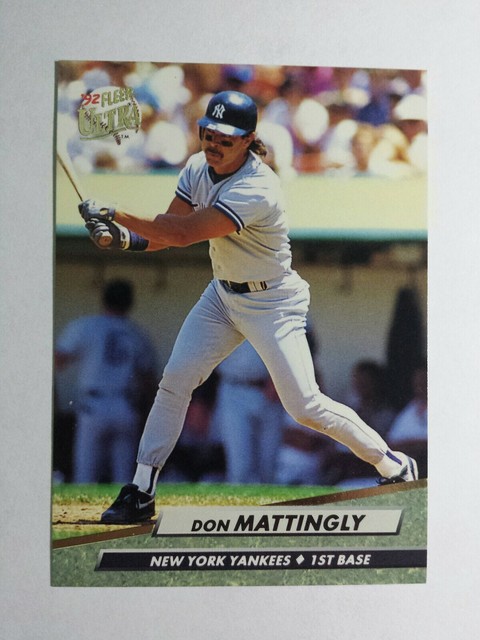 DON MATTINGLY 1992 FLEER ULTRA BASEBALL CARD 105 C8483 EBay